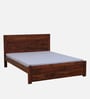 Segur Sheesham Wood King Size Bed In Honey Oak Finish