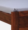 Segur Sheesham Wood King Size Bed In Honey Oak Finish