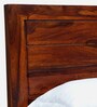 Segur Sheesham Wood King Size Bed In Honey Oak Finish With Drawer Storage