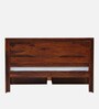 Segur Sheesham Wood King Size Bed In Honey Oak Finish With Drawer Storage
