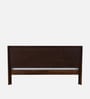 Segur Sheesham Wood King Size Bed In Provincial Teak Finish with Beige Padded Headboard