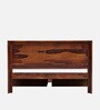 Segur Sheesham Wood King Size Bed In Provincial Teak Finish With Drawer Storage