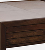 Segur Sheesham Wood King Size Bed In Provincial Teak Finish With Drawer Storage