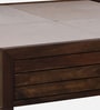 Segur Sheesham Wood King Size Bed In Provincial Teak Finish With Drawer Storage