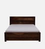 Segur Sheesham Wood King Size Bed In Provincial Teak With BoxStorage