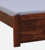 Segur Sheesham Wood Queen Size Bed In Honey Oak Finish