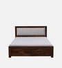 Segur Sheesham Wood Queen Size Bed In Provincial Teak Finish