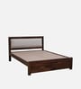 Segur Sheesham Wood Queen Size Bed In Provincial Teak Finish