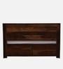 Segur Sheesham Wood Queen Size Bed In Provincial Teak Finish With Box Storage