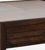 Segur Sheesham Wood Queen Size Bed In Provincial Teak Finish With Drawer Storage
