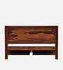 Segur Sheesham Wood Queen Size Bed In Provincial Teak Finish With Drawer Storage