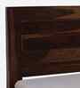 Segur Sheesham Wood Queen Size Bed In Provincial Teak Finish With Hydraulic Storage