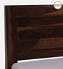 Segur Sheesham Wood Queen Size Bed In Provincial Teak Finish With Hydraulic Storage