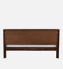 Segur Sheesham Wood Queen Size Bed In Provincial Teak Finish with Padded Headboard