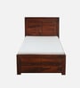Segur Sheesham Wood Single Bed In Honey Oak Finish With Trundle