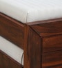 Segur Sheesham Wood Single Bed In Honey Oak Finish With Trundle