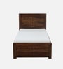 Segur Sheesham Wood Single Bed In Provincial Teak Finish With Trundle