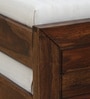 Segur Sheesham Wood Single Bed In Provincial Teak Finish With Trundle