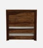 Segur Sheesham Wood Single Bed In Provincial Teak Finish With Trundle