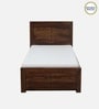 Segur Sheesham Wood Single Bed In Provincial Teak Finish With Trundle