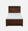 Segur Sheesham Wood Single Bed In Provincial Teak Finish With Trundle