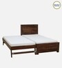 Segur Sheesham Wood Single Bed In Provincial Teak Finish With Trundle