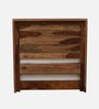 Segur Sheesham Wood Single Bed In Rustic Teak Finish With Trundle