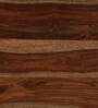 Segur Sheesham Wood Single Bed In Rustic Teak Finish With Trundle