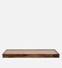 Segur Sheesham Wood Single Bed In Rustic Teak Finish With Trundle