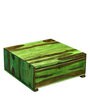 Segur Solid Wood Coffee Table with Storage in Spring Green Finish