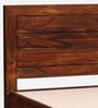 Segur Sheesham Wood Queen Size Bed In Provincial Teak Finish