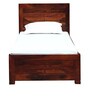 Segur Sheesham Wood Single Bed In Honey Oak  Finish