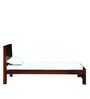 Segur Sheesham Wood Single Bed In Honey Oak  Finish