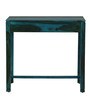 Segur Sheesham Wood Study Table In Ocean Blue Finish
