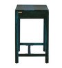Segur Sheesham Wood Study Table In Ocean Blue Finish