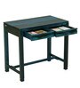 Segur Sheesham Wood Study Table In Ocean Blue Finish