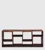 Segur Sheesham Wood TV Console In Provincial Teak Finish For TVs Up To 55"