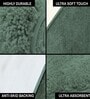Seige Solid Microfiber 6 X 7 Feet Tufted Carpet