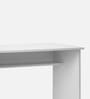 Seine Study Table in White Colour
