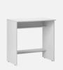 Seine Study Table in White Colour