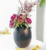 Seirra Black Iron Vase