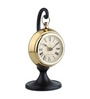 Seishi Gold Table Clock