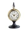 Seishi Gold Table Clock