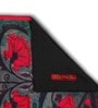 Floral (47x12) Grey & Red Cotton Table Runner