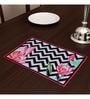 Cotton Multicolour Rectangular Placemats