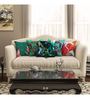 Cotton Floral Pattern 16X16 Inches Cushion Covers (Set Of 5)