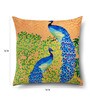 Green Traditional Cotton 16 x 16 Inches Cushion Covers (Set of 8)