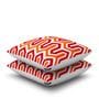 Cotton Geometric Pattern 16X16 Inches Cushion Covers (Set Of 2)