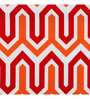 Cotton Geometric Pattern 16X16 Inches Cushion Covers (Set Of 2)