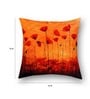 Orange Traditional Cotton 16 x 16 Inches Cushion Covers (Set of 5)